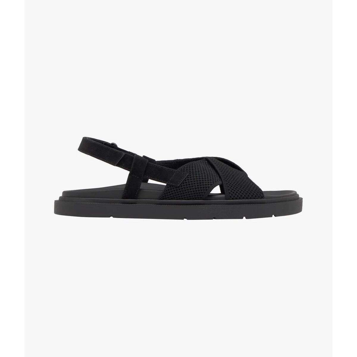 Ecoalf  Gold Sandal Negro  Černá