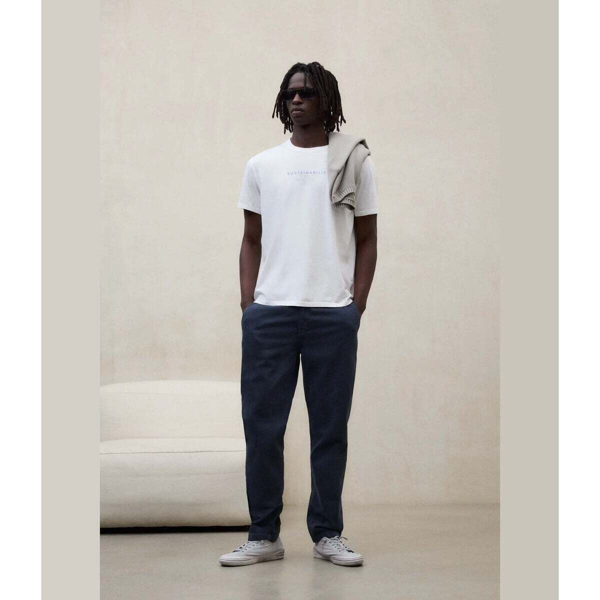Ecoalf  Puhi T-Shirt Blanco  Bílá