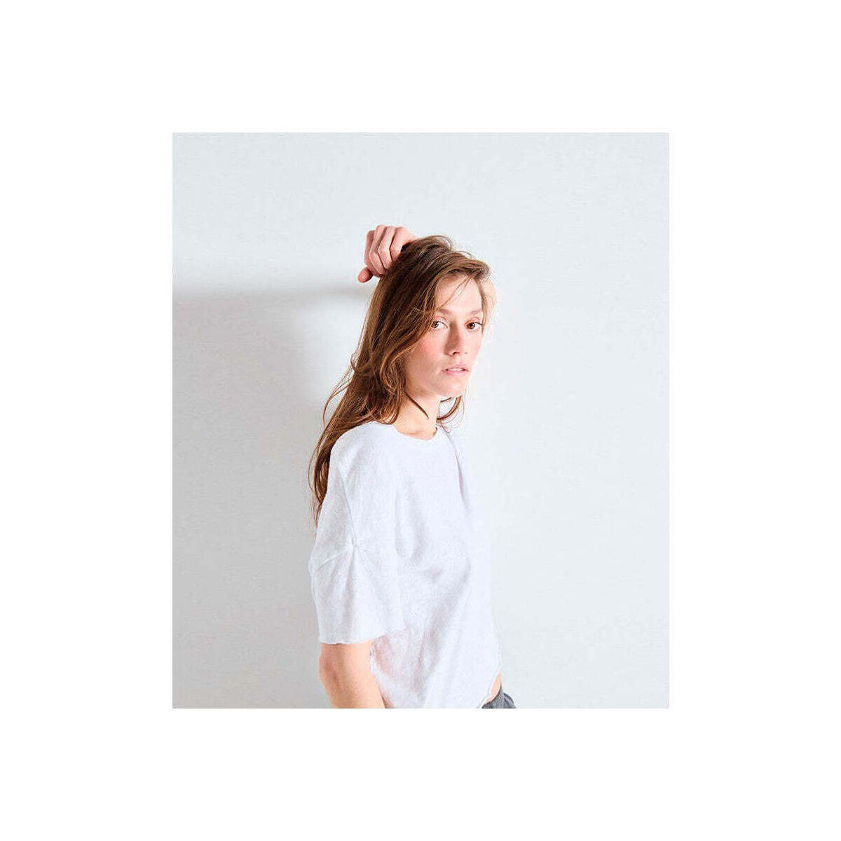 American Vintage  Sonoma Tee White  Bílá