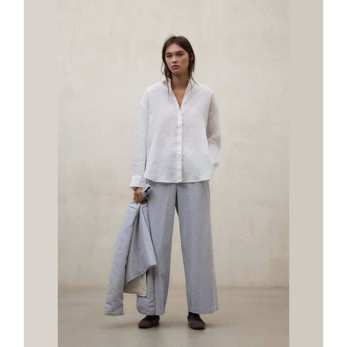 Ecoalf  Moss Pants Rayas  ruznobarevne
