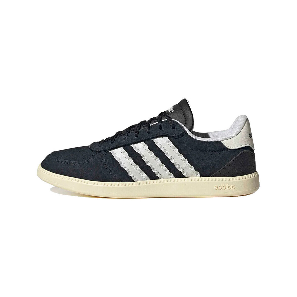 adidas  Baskets  Breaknet Sleek cuir et matière synthétique  Černá