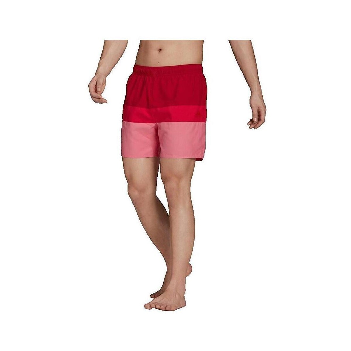 adidas  Short de bain  Colorblock  Červená