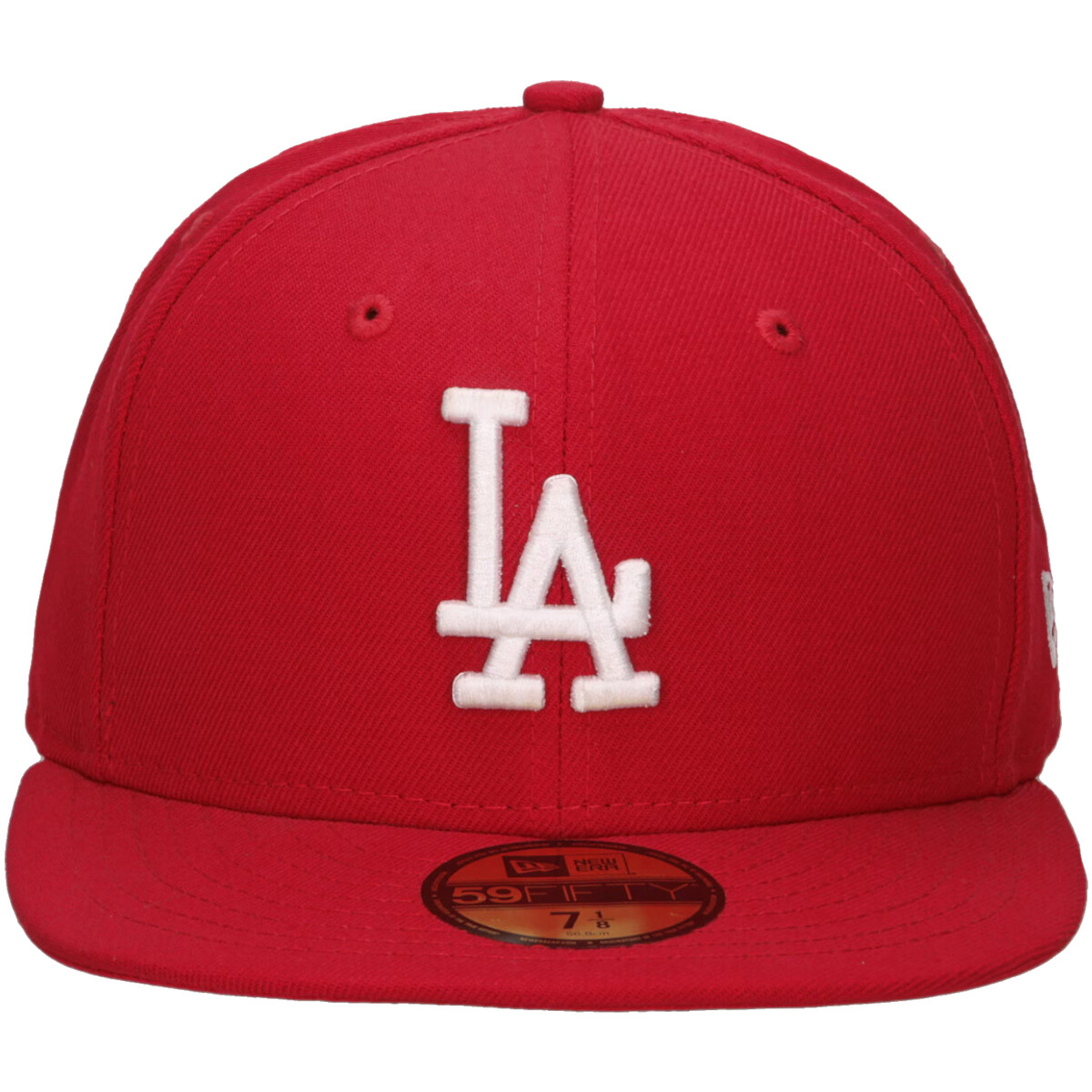 New-Era  League Essential 59Fifty Los Angeles Dodgers Cap  Červená