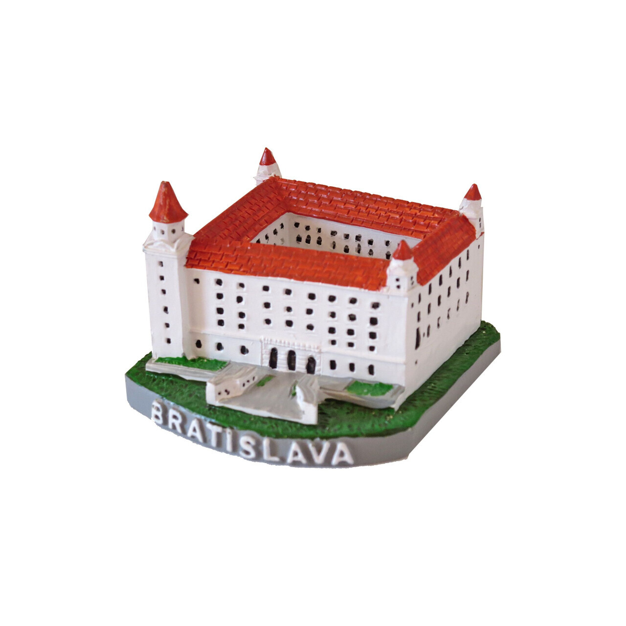 Miniatura Bratislavského hradu - barevná