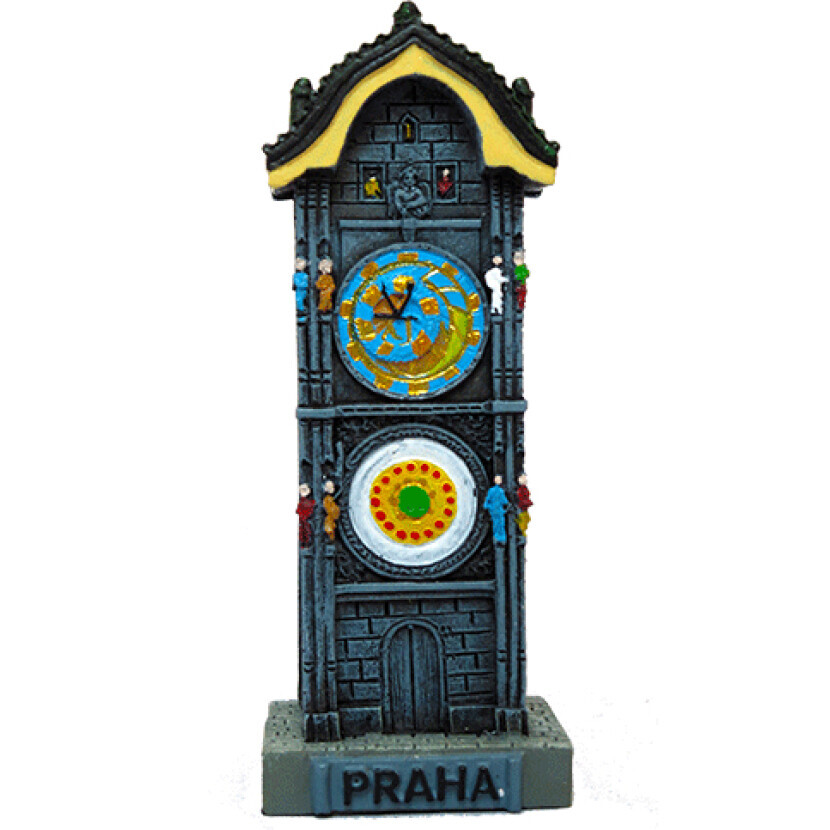 Miniatura Praha Orloj - barevná
