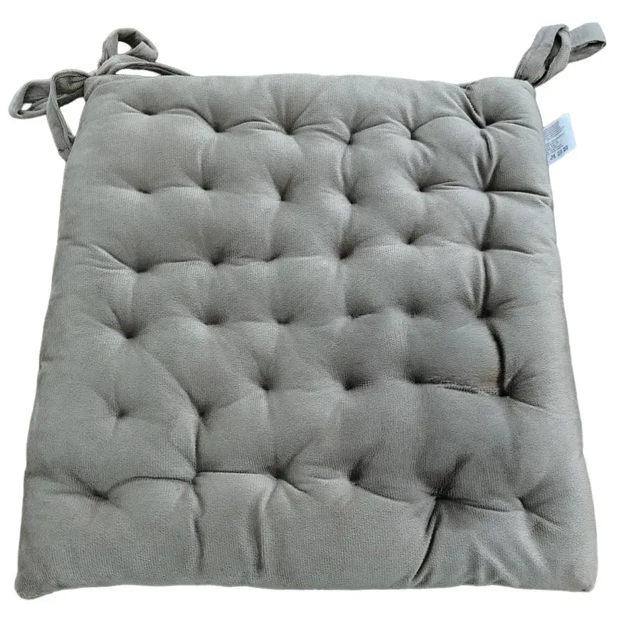 Sedák na židli SSE-JBT-1012 MANGO 05 40x40 cm tmavě béžový