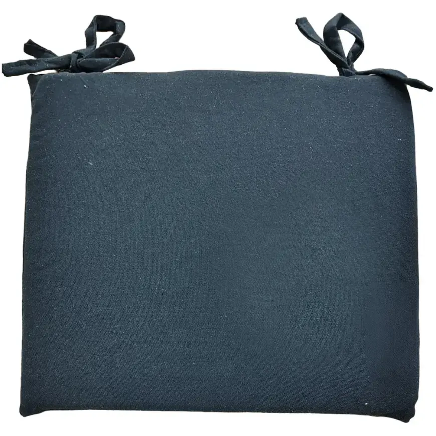 Sedák na židli SSE-AAT-CP-3475 40x40 cm černý