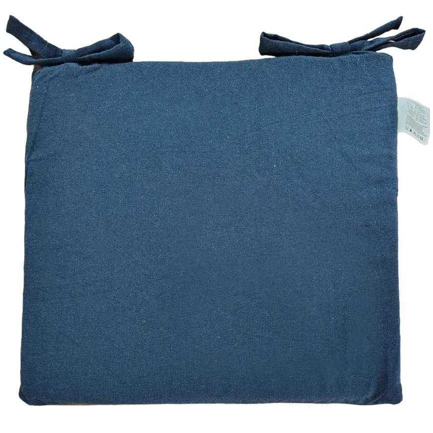 Sedák na židli SSE-AAT-CP-3475 40x40 cm tmavě modrý