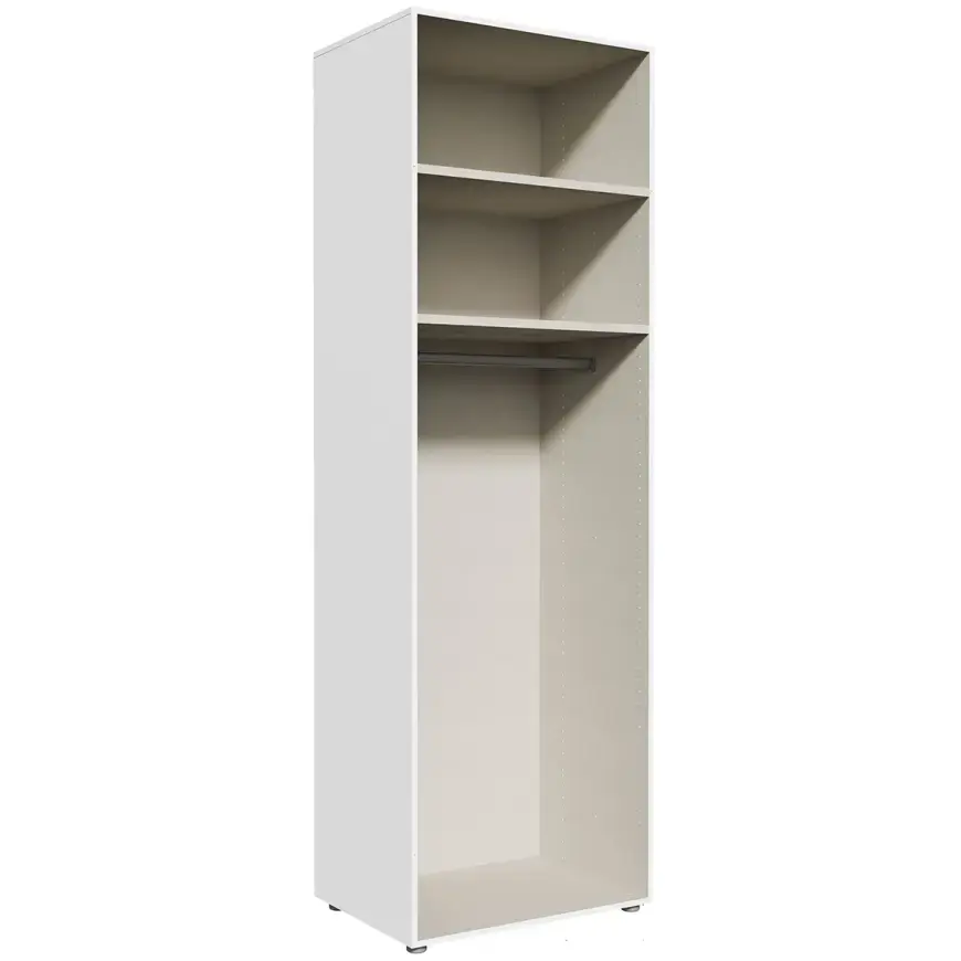 Korpus skříně Moduklix 74,4x230,1 bílý