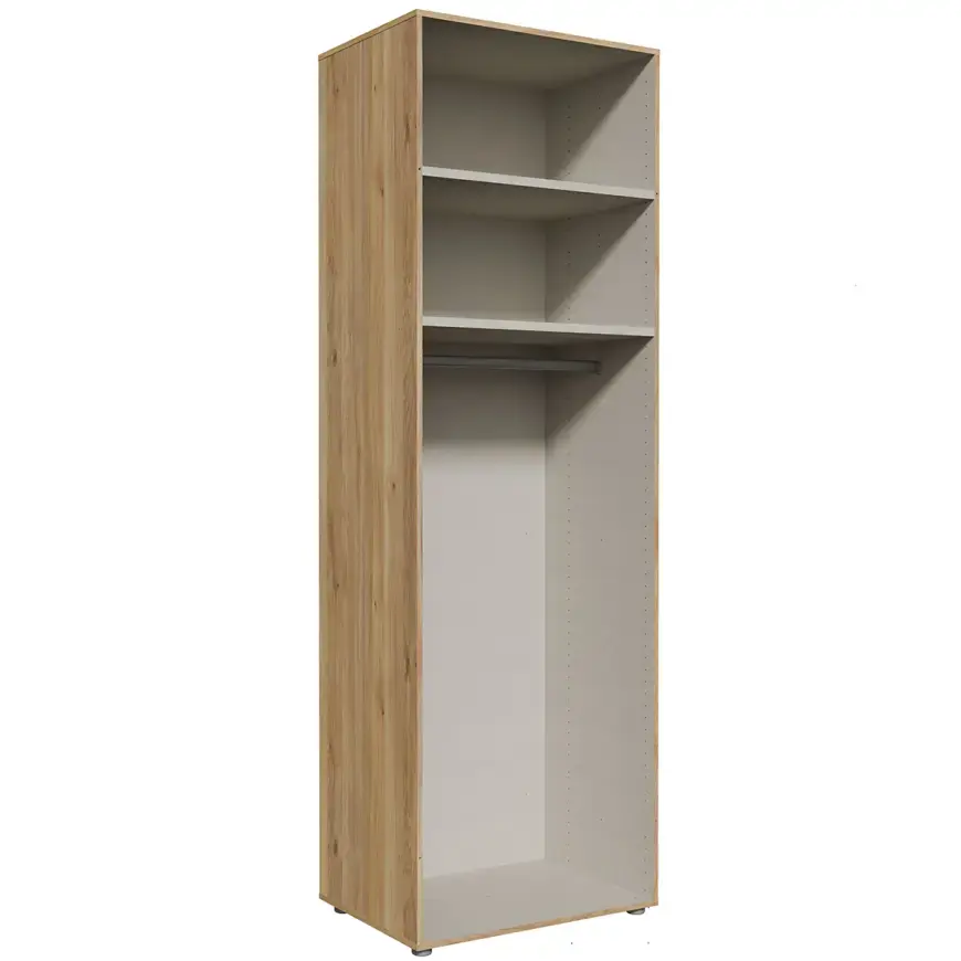 Korpus skříně Moduklix 74,4x230,1 dub Mauvella