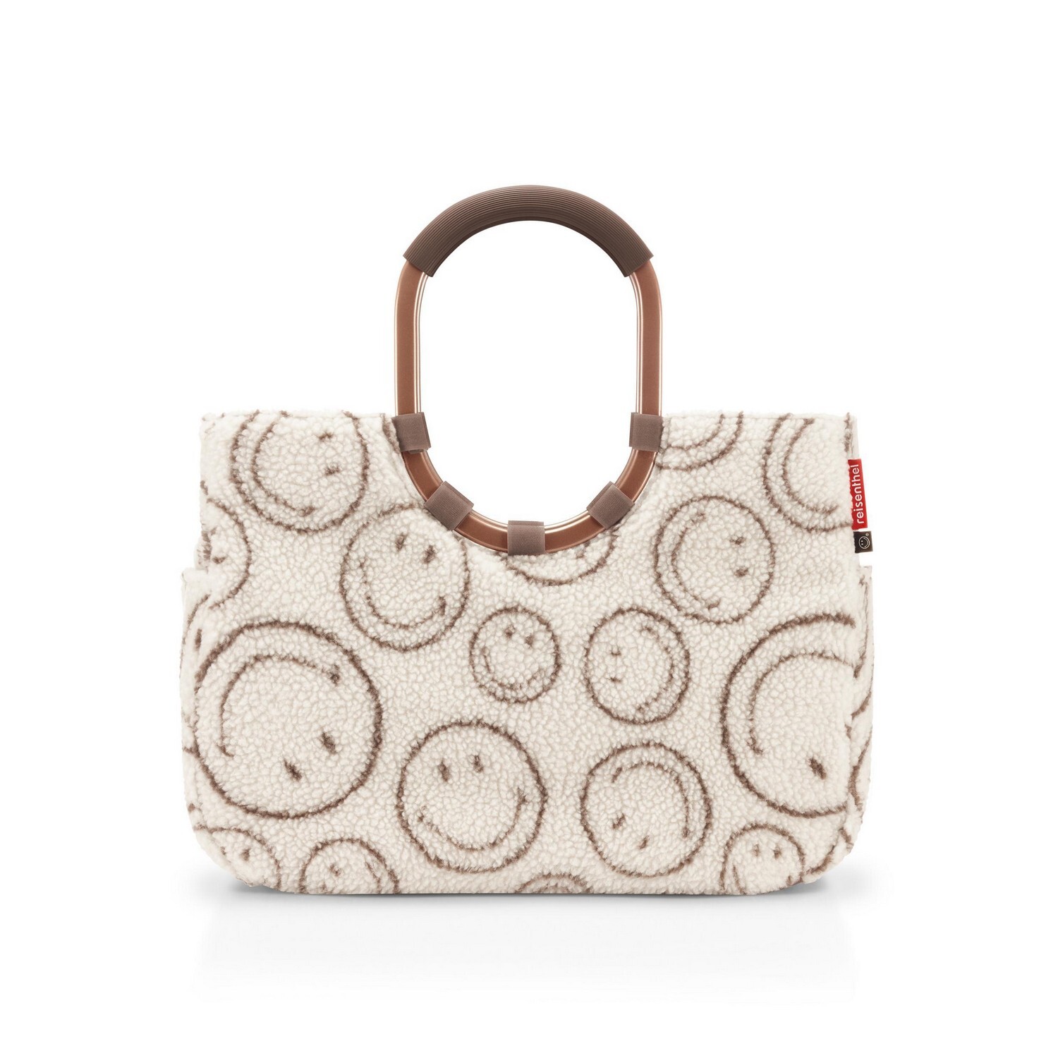 Nákupní taška Reisenthel Loopshopper L Smiley® teddy chocolate