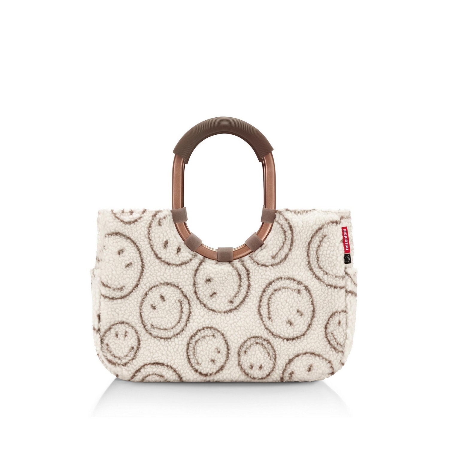 Nákupní taška Reisenthel Loopshopper M Smiley® teddy chocolate
