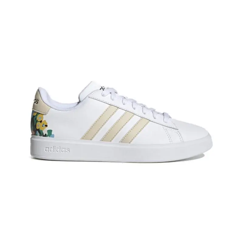 Adidas Grand Court 2.0 cloud white/ecru tinf/core black dámské tenisky