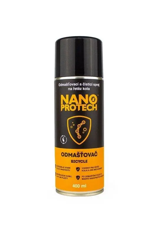 Nanoprotech Bicycle odmašťovač a čisticí sprej na kolo 400 ml
