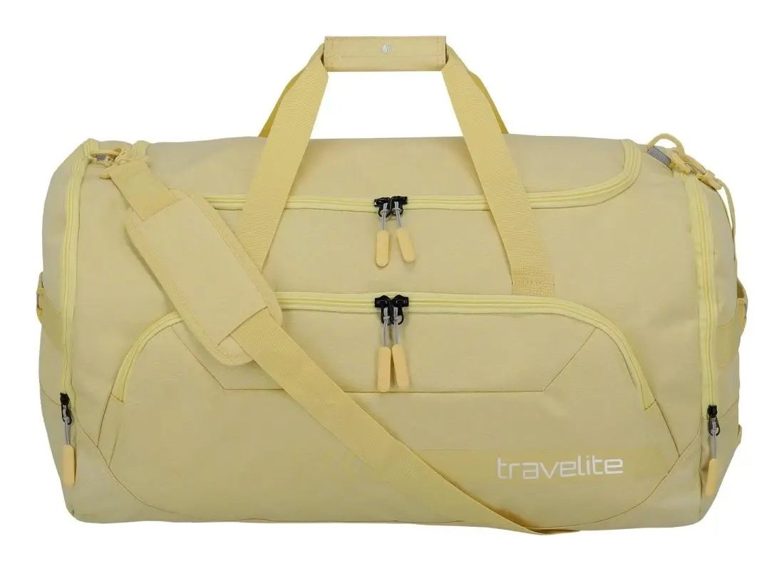 Travelite Kick Off Duffle L žlutá cestovní taška
