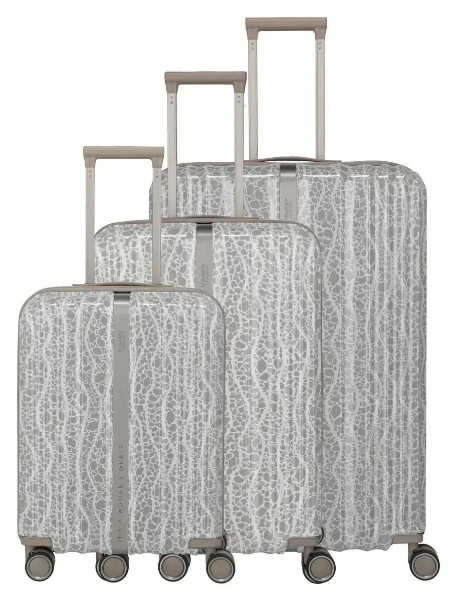Travelite Lascana Edition S, M, L béžová sada kufrů