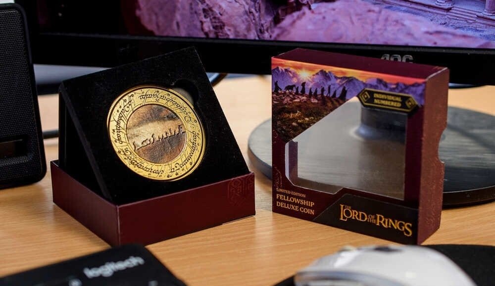 AAA Merchandise | Lord of the Rings - luxusní sběratelská mince The Fellowship