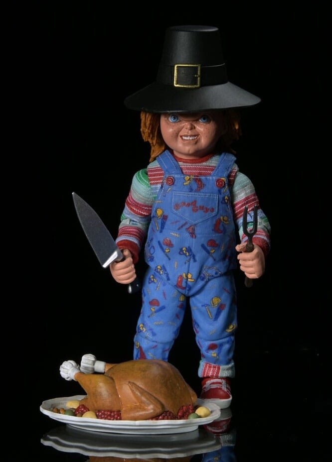 NECA | Chucky - sběratelská figurka Thanksgiving Chucky (Series 2) 10 cm