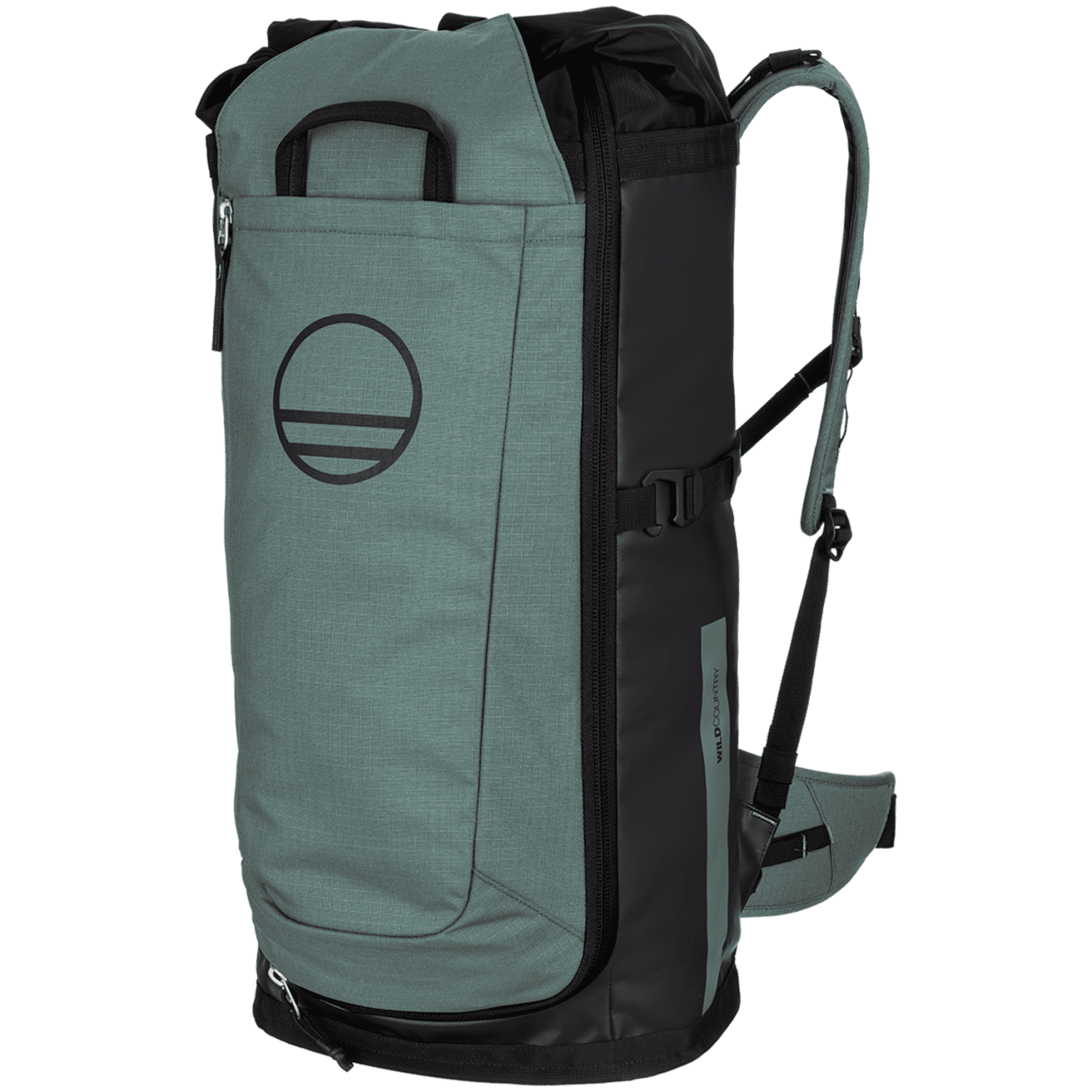 Lezecký batoh Wild Country Crag Hauler 40 Barva: černá/zelená