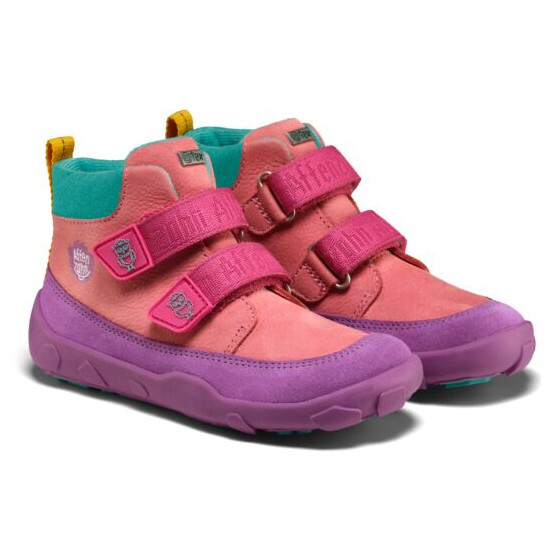 Dětské barefoot boty Affenzahn Low Boot Leather Friendy Owl Velikost bot (EU): 28 / Barva: fialová