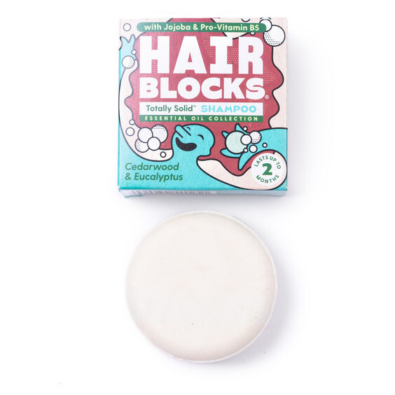 Šampon Shower Blocks Solid Shampoo - Cedarwood & Eucalyptus Barva: modrá
