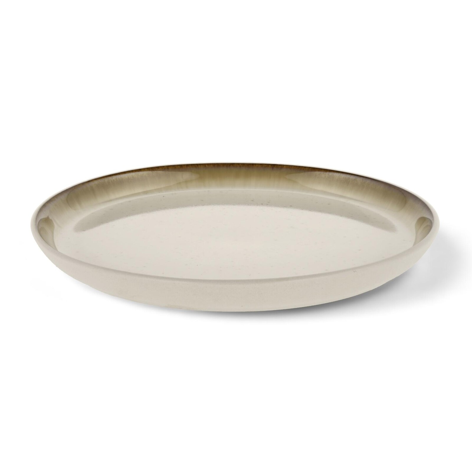 Dezertní talíř GASTRO 21 cm, bílá / krémová, kamenina, Bitz