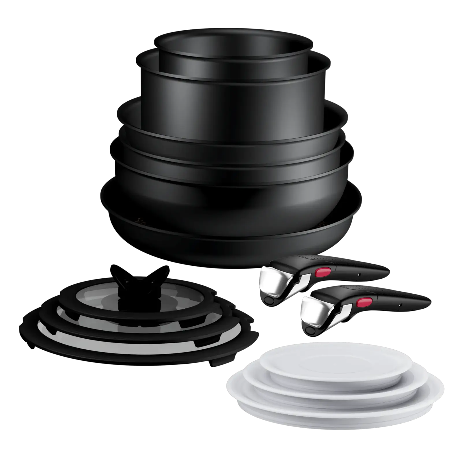 Sada hrnců INGENIO EXCELLENCE FUSION, sada 14 ks, titan, Tefal