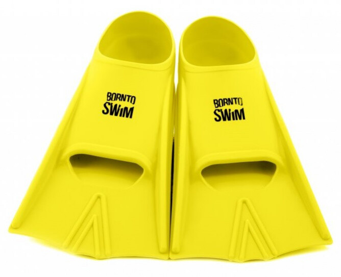 Plavecké ploutve BornToSwim Yellow XXXL