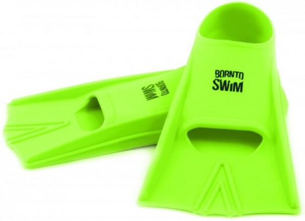 Plavecké ploutve BornToSwim Green XXXL