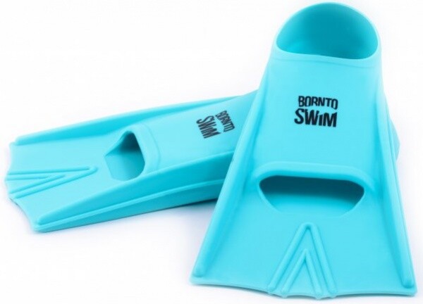 Plavecké ploutve BornToSwim Turquoise XXXL