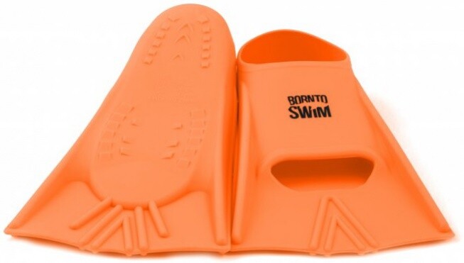 Plavecké ploutve BornToSwim Short Fins Orange XXXL