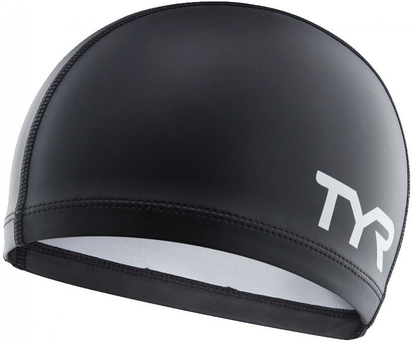 Tyr Silicone Comfort Swim Cap Černá