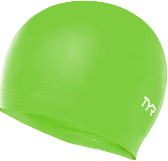 Plavecká čepice Tyr Latex Swim Cap Zelená