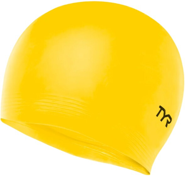 Plavecká čepice Tyr Latex Swim Cap Žluto/černá