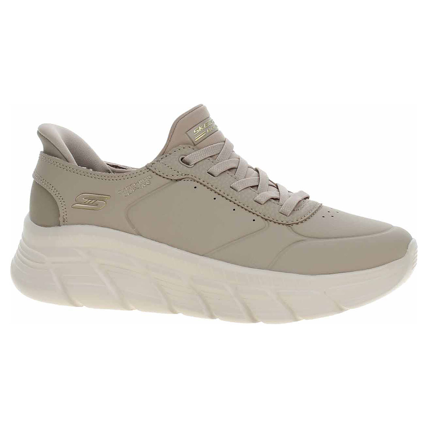 Ecco Skechers Slip-Ins Bobs B Flex Hi – Workday taupe 23202070