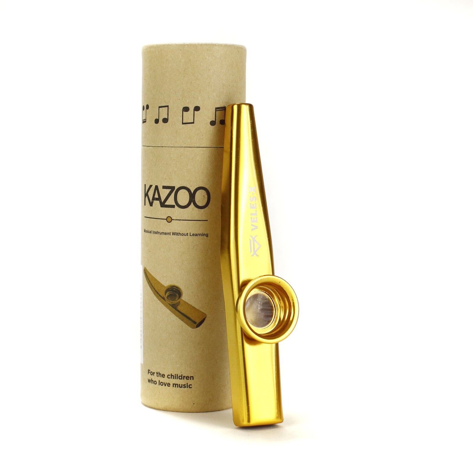 Veles-X Kazoo Metal, Gold (rozbalené)