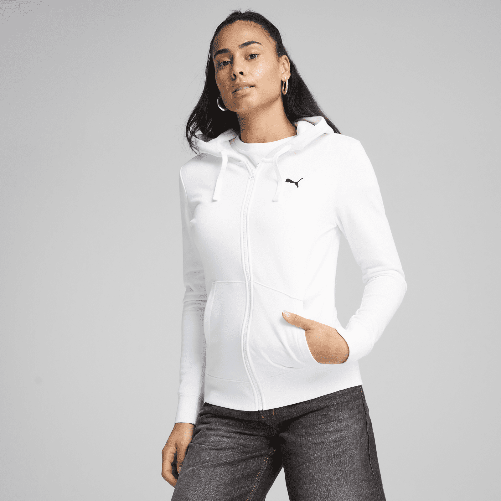 Puma ESS Full-Zip Hoodie TR S