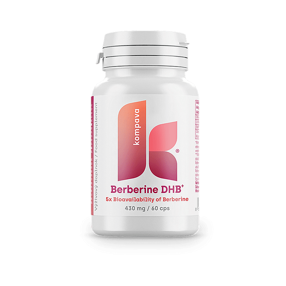 KOMPAVA Berberine dhb+ 430 mg 60 kapslí