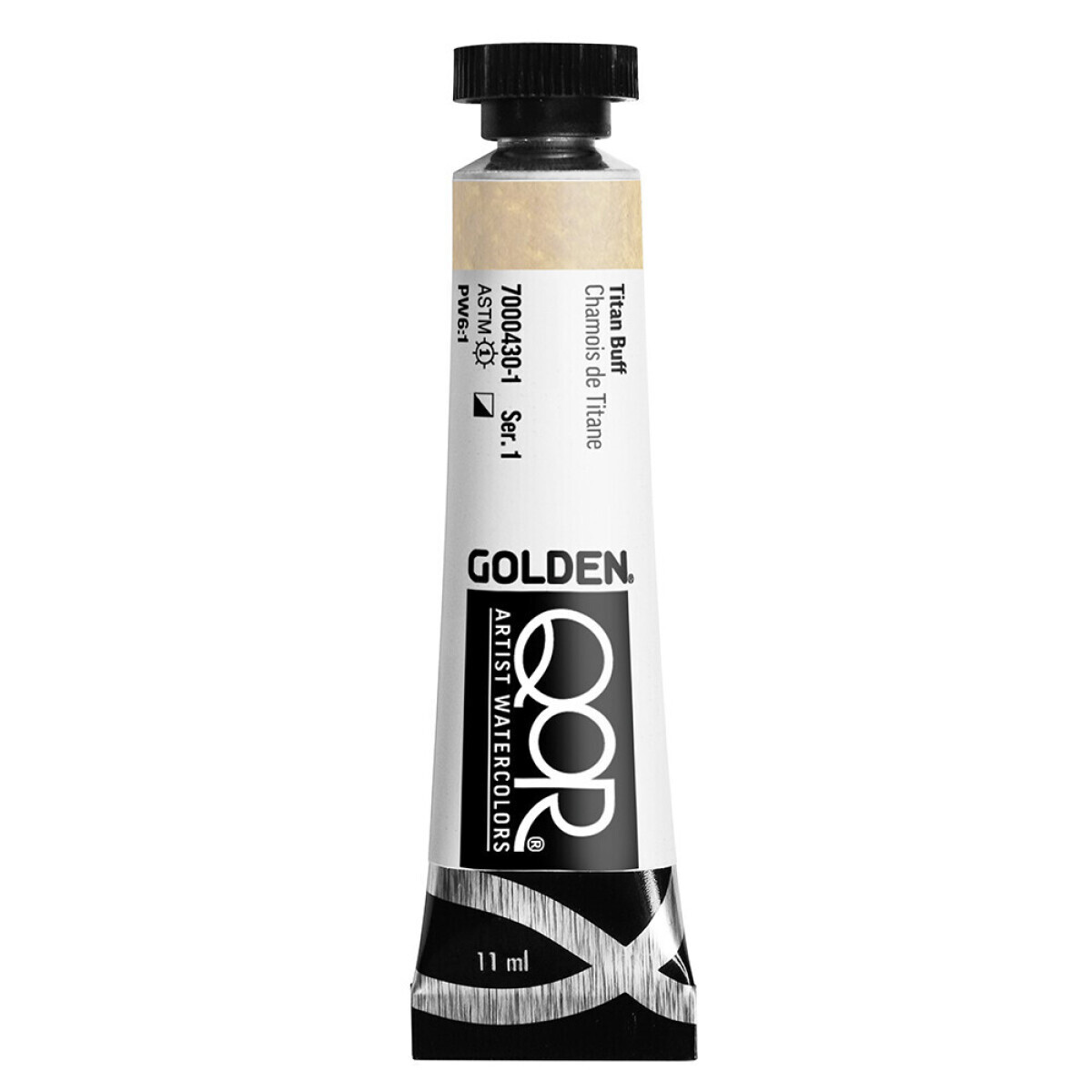 Akvarelová barva Golden QoR 11 ml - Titan Buff 0430