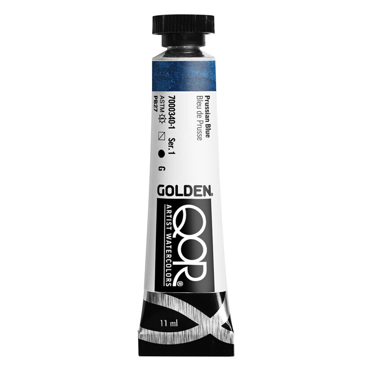 Akvarelová barva Golden QoR 11 ml - Prussian Blue 0340
