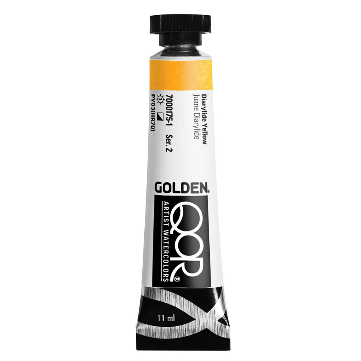 Akvarelová barva Golden QoR 11 ml - Diarylide Yellow 0175