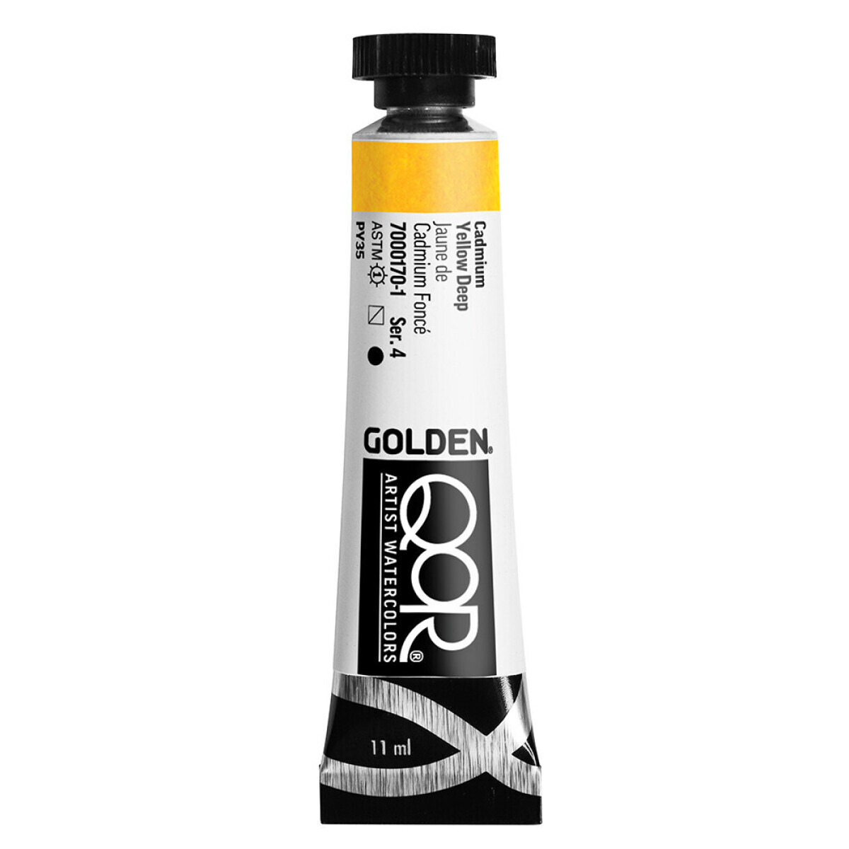 Akvarelová barva Golden QoR 11 ml - Cadmium Yellow Deep 0170