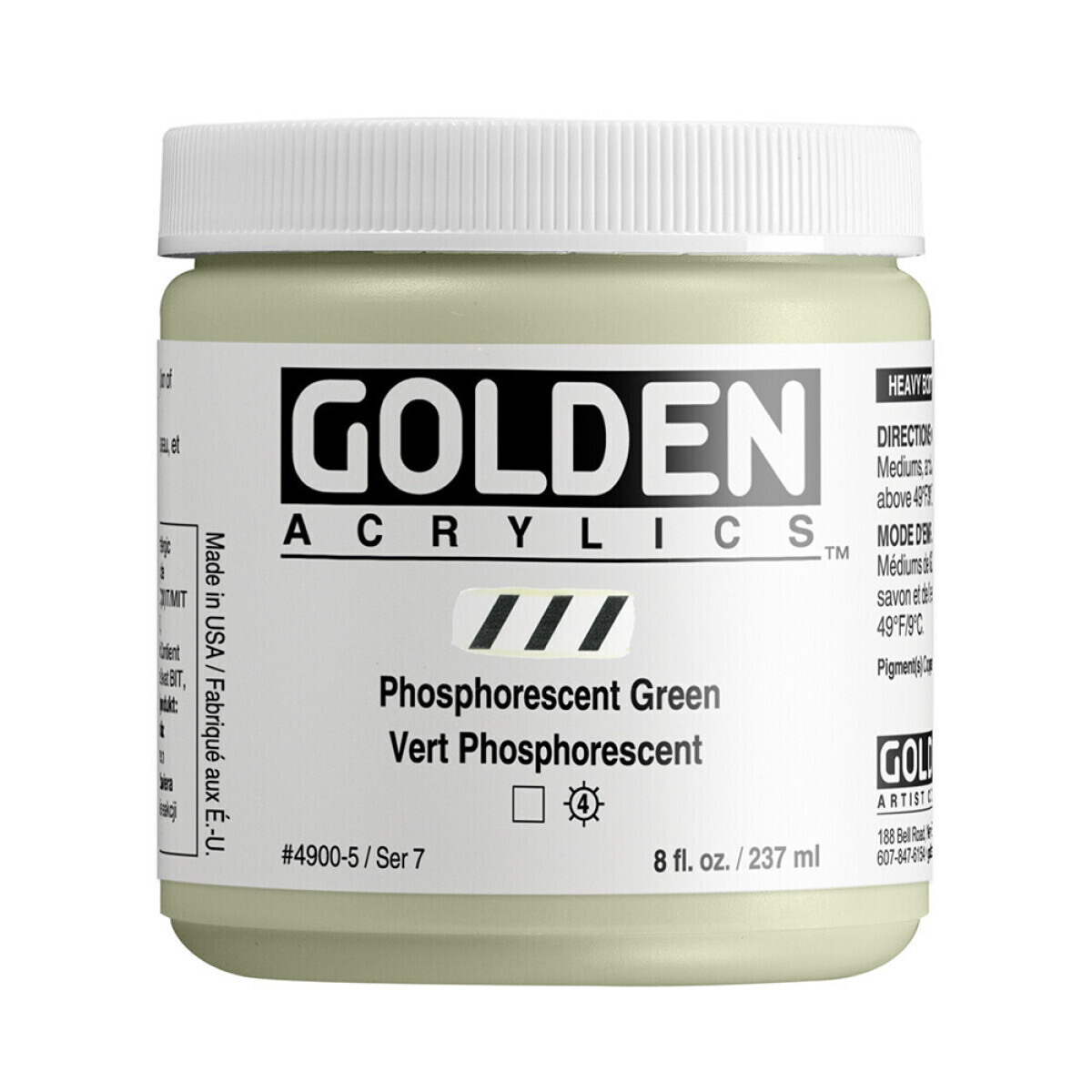 HB PHOSPHORESCENT GREEN 237 ML 4900