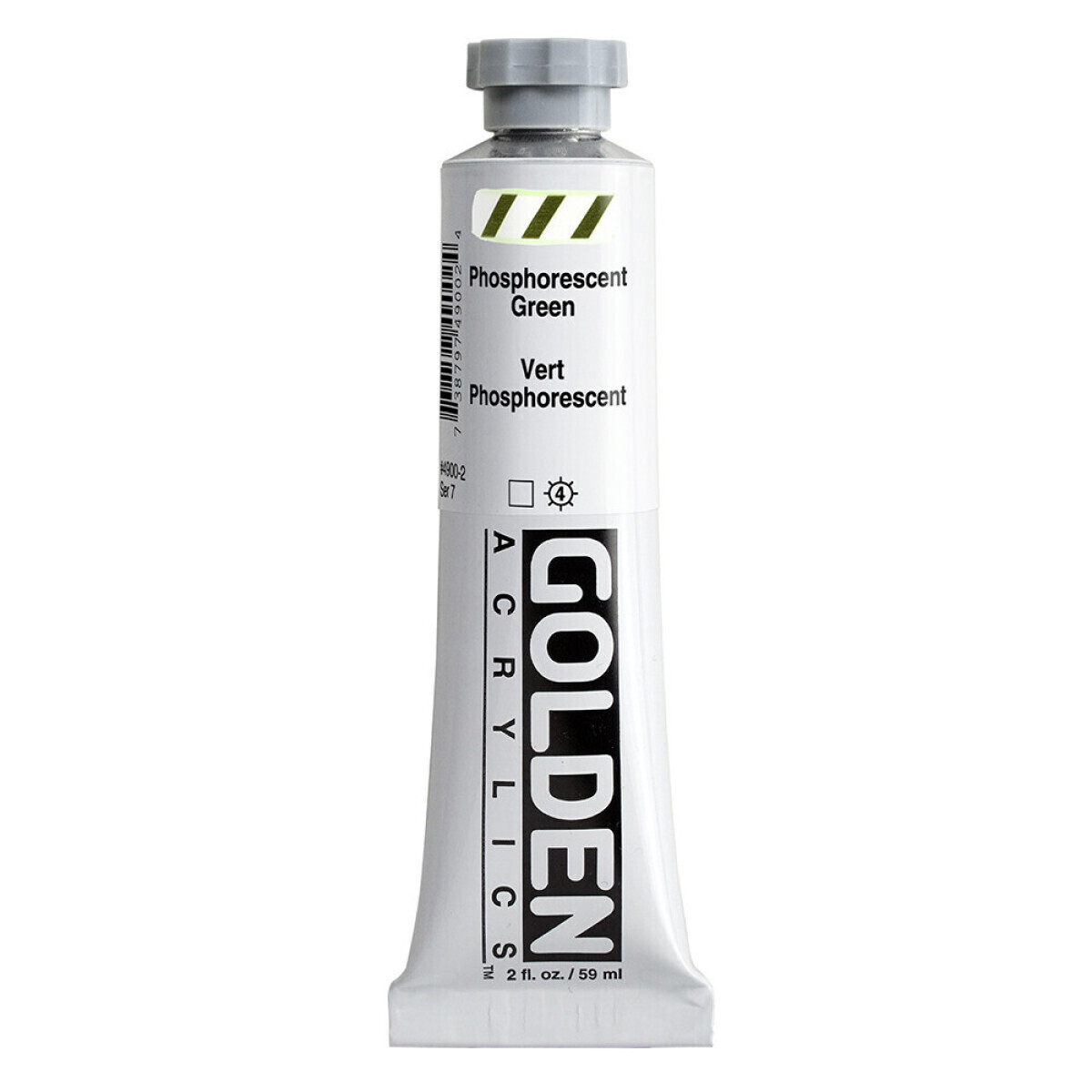 Akrylová barva Golden Heavy Body 59 ml - Fluorescent Green 4900
