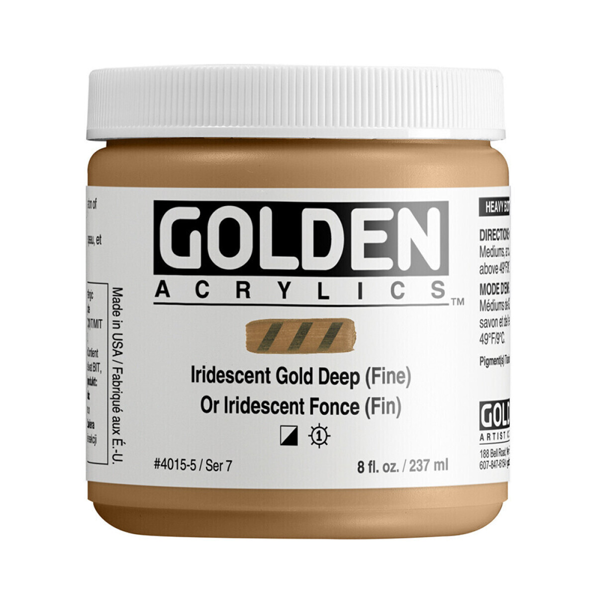 HB IRIDESC.GOLD DEEP(FIN)237ML 4015