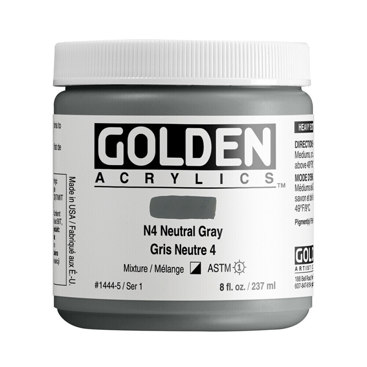HB N4 NEUTRAL GRAY 237 ML 444