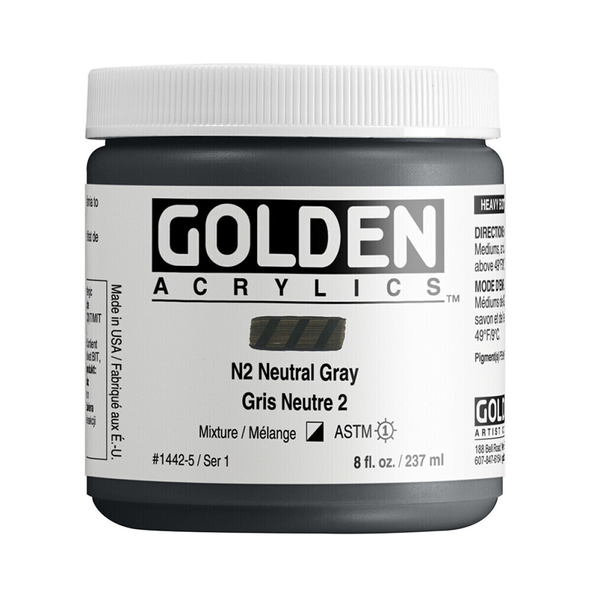 HB N2 NEUTRAL GRAY 237 ML 442