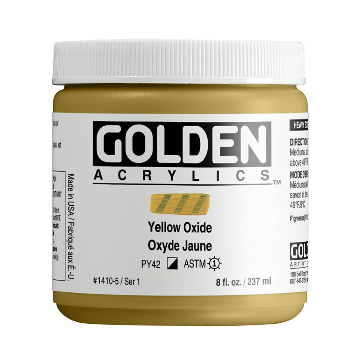HB YELLOW OXIDE 237 ML 410