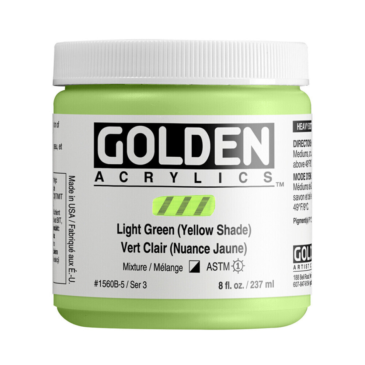HB LT. GREEN (YLW. SH.) 237ML 560