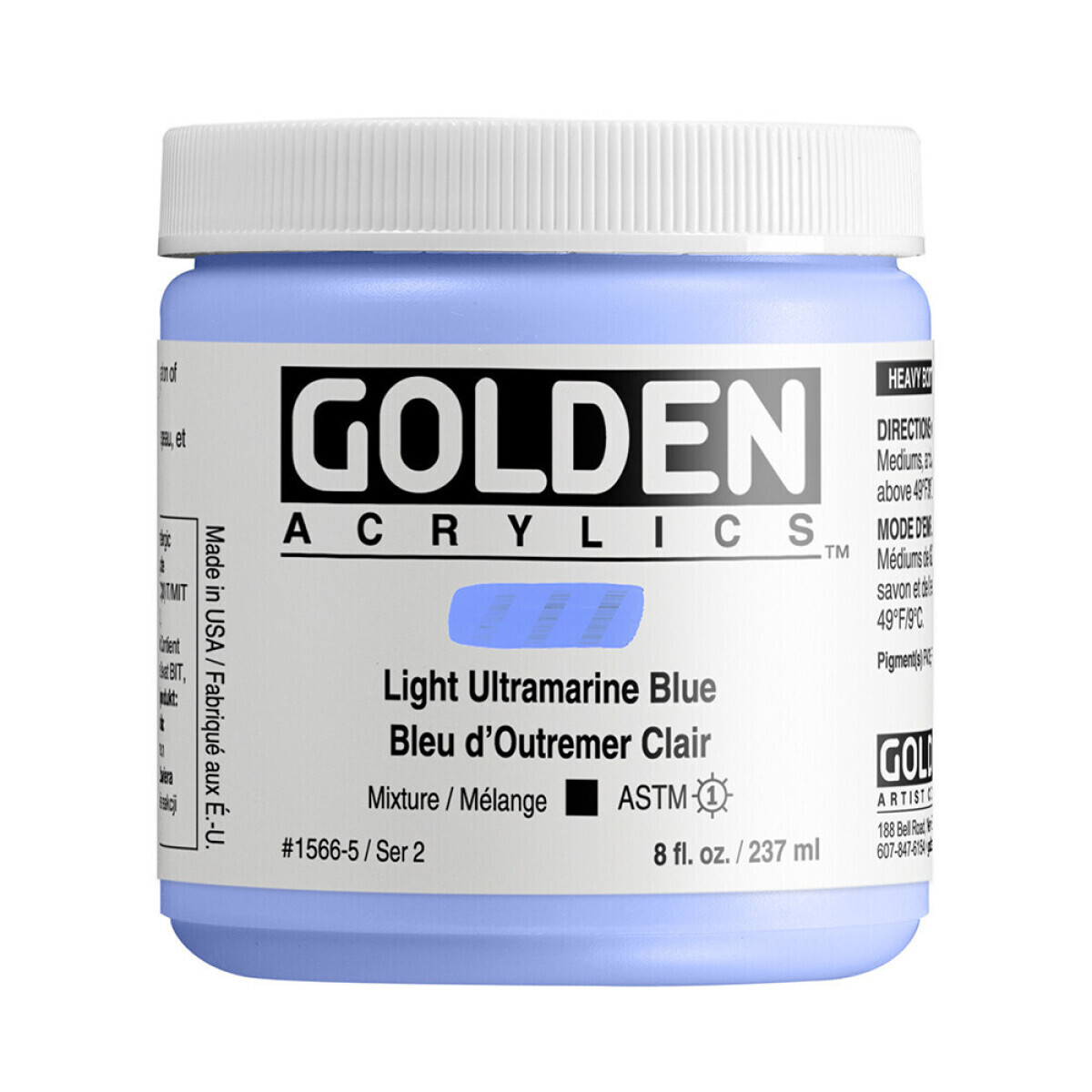 HB LT. ULTRAMARINE BLUE 237 ML 566